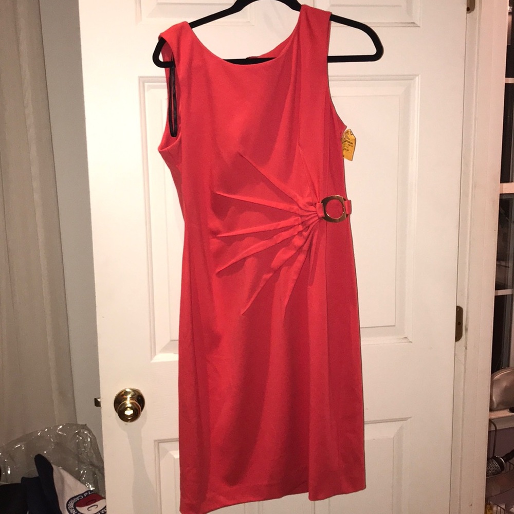 Calvin Klein Orange Dress